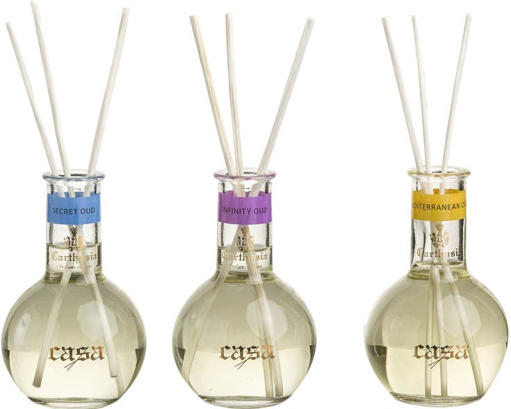 Oud (infinity Oud, Mediterranean Oud, Secret Oud) Set 3 Diffusori per Ambienti
