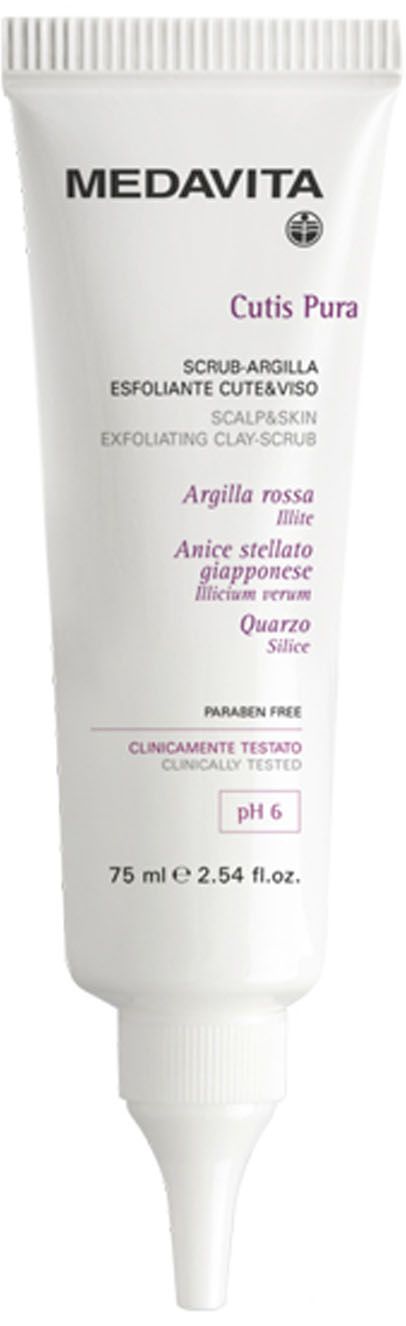 Cutis Pura Scrub-Argilla Esfoliante Cute e Viso