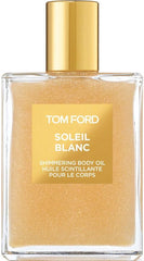 soleil blanc shimmering body oil Gold